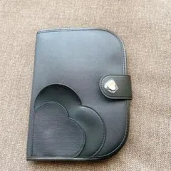 母子手帳ケース マルチケース 通帳ケース お薬手帳ケース　ブラック　収納