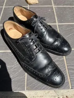 【Church's】　廃盤 command SOLE leather shoes Prada X Church's brown derby leather dress shoes, commando soles