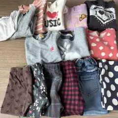 moujonjon 140 女の子 双子コーデ まとめ売り