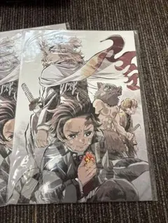 鬼滅の刃　無限列車編「映画特典」 煉獄杏寿郎　2枚　オマケつき