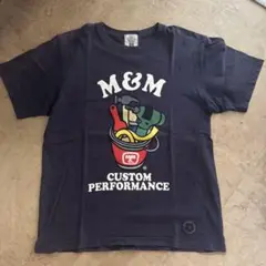 M&M CUSTOM PERFOMANCE Tシャツ　フロントプリント