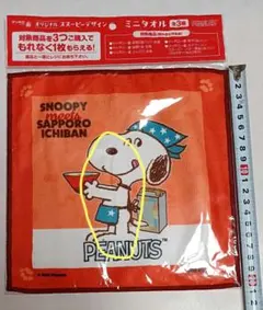 スヌーピー ミニタオルセット