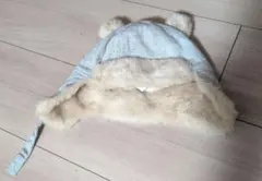 H&M 耳付きベビー帽子 80