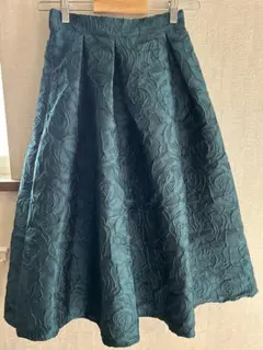 SHEIN 花柄　フレアスカート