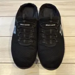 SKECHERS ブラック スニーカー