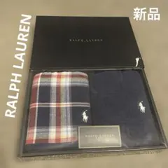 RALPH LAUREN ラルフローレン ウォッシュタオル　2枚セット　新品