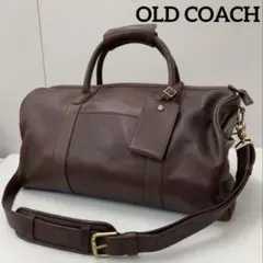 値下げ中【レア】オールドコーチ COACH ボストンバッグ ブラウン