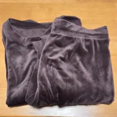 ユニクロ ウルトラストレッチスムースセット パープル Mサイズ