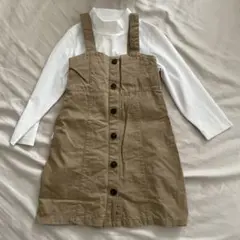 秋服 グローバルワーク ジャンパースカート S