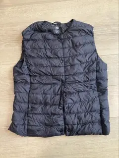 UNIQLO ダウンベスト ウルトラライトダウン　コンパクトベスト　ブラック　L