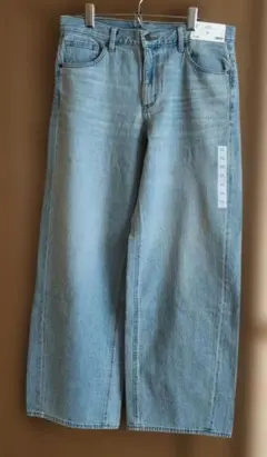 GU ローライズバギージーンズ　XL