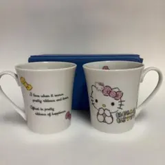 ハローキティ マグカップセット 陶器製　２つ