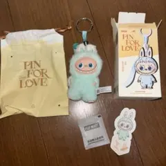 LABUBU PIN FOR LOVE ぬいぐるみ　I
