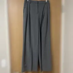 ZARA グレー ワイドパンツ S
