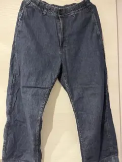 GU デニムパンツ インディゴ Mサイズのサムネイル