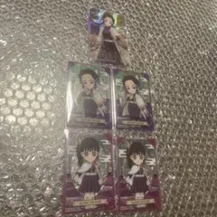 鬼滅の刃　胡蝶しのぶ. 栗花落カナヲ　ステンドグラスカード