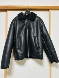 wym B-6 FAUX MOUTON BLOUSON