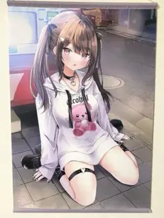 ぱんのみみ ぱん 妹ちゃん ゆうりちゃん　B1タペストリー　直筆サイン入り ぱんのみみ ぱん 妹ちゃん ゆうりちゃん B1タペストリー 直筆サイン