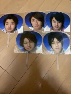 【未開封】嵐　ミニうちわセット　ARASHI AROUND ASIA2008国立