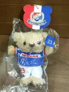 未使用 横浜Fマリノス 2019 ナンバーベアキーチェーン No.23 仲川輝人
