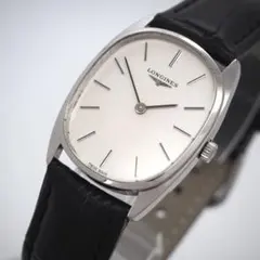 417 稼動 LONGINES 時計　手巻き　メンズ　オーバル　ヴィンテージのサムネイル