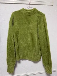 しまむら ニット グリーン オリーブ