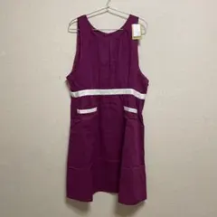 新品★シビラ★エプロン★無地カラー★ピンク★ダブルガーゼ★日本製★シンプルのサムネイル