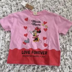 【新品】リトシー　ミニー半袖シャツ　90cm