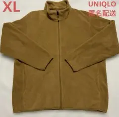 XL ユニクロ　UNIQLO フリース ジャケット ハイネック　防寒　メンズ