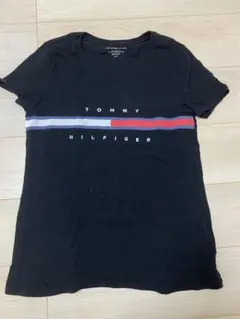 TOMMY HILFIGER ブラック 半袖 Tシャツ S/P
