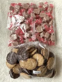 アウトレット チョコ ビスケット 2袋