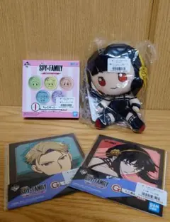 スパイファミリー 一番くじ アーニャフォージャー フィギュア＋おまけ