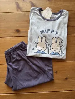 miffy ミッフィー 半袖パジャマ セットアップ ブルー
