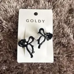 【新品】GOLDY リボン ヘアクリップのサムネイル