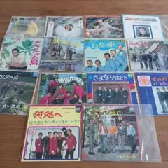 レコード　17枚　洋楽　邦楽　ジャッキー吉川とブルー・コメッツ　じゅん&ネネ