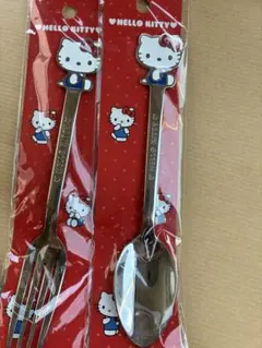 Hello Kitty スプーン フォーク セット
