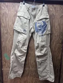 AVIREX カーゴパンツ ベージュ S