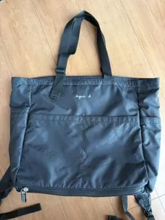 agnès b. マザーズバッグ ブラック