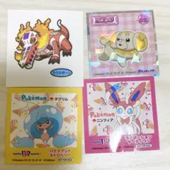 ポケモンパンシール パピモッチ ラウドボーン サーティワン ニンフィア テブリム