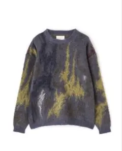 YOKE Still Jacquard Crewneck 22AW モヘアニット