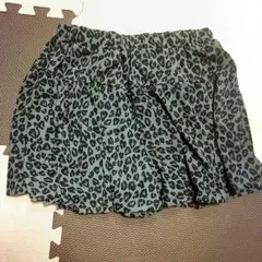 ヒョウ柄 グレーキュロット