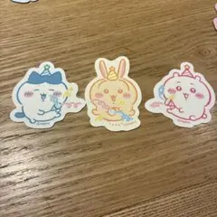 ちいかわ ダイカットステッカー ハチワレ うさぎ、ちいかわ パッカーン