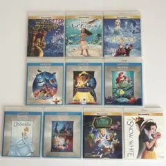 ディズニー プリンセス 10作品セット　ブルーレイ