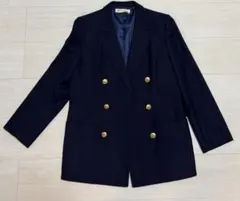 New Yorker ネイビー ダブルブレストジャケット　9A-3