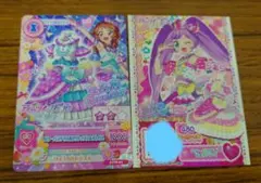 映画 アイカツ プリパラ 入場者プレゼント カード プリチケ あかり らぁら