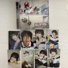 RIIZE 『All of You』 アントン8枚セット（ユニバ限定トレカ付