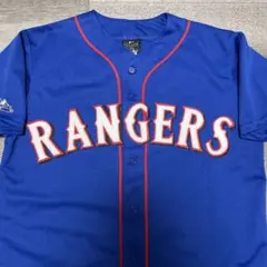 極美品 Majestic RANGERS 3 RODRIGUEZ Jersey