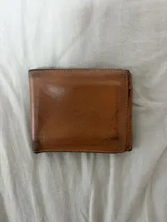 IL BISONTE イルビゾンテ 二つ折り財布 レザー ブラウン