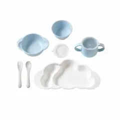 【新品】Mamamanma GRANDE ベビー食器セット　未使用　ディモワのサムネイル