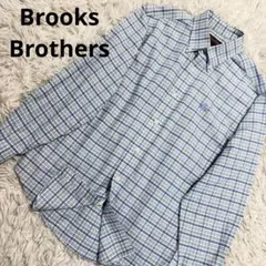 ブルックスブラザーズ　Brooks Brothers チェック柄 ロゴ刺繍